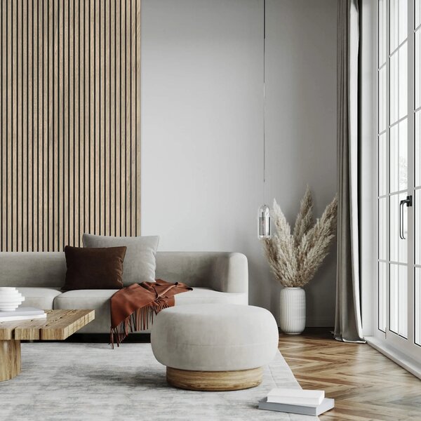 Lamelio Veneer Akustic Oak Sonoma – Hnědá