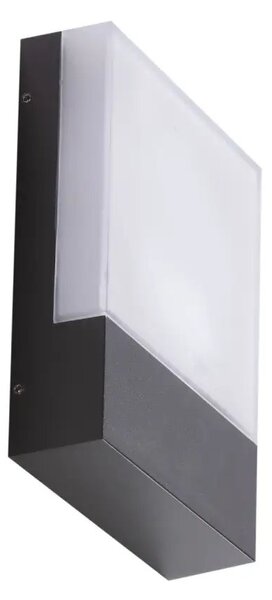 LED vnější nástěnné osvětlení Civita tmavě šedá