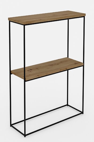 ADRK Konzolový stolek VELO B-A 60, dub artisan/černá
