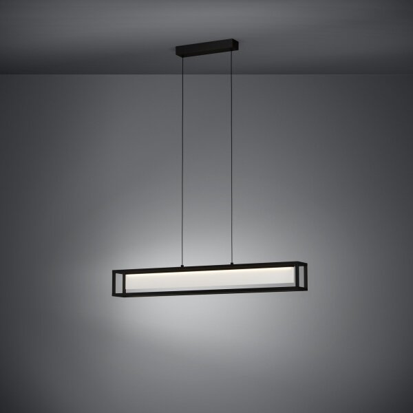Eglo 39629 - LED Stmívatelný lustr na lanku GUALAJO LED/27W/230V černá