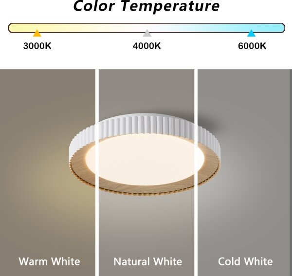 Brilagi - LED Stmív. strop. sv. NEXO LED/48W/230V 3000-6000K bílá pr. 43 cm +DO