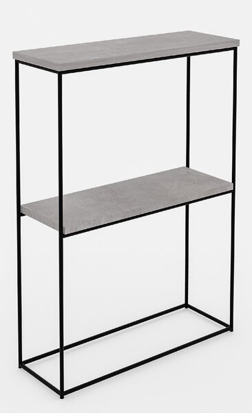 ADRK Konzolový stolek VELO B-BE 60, beton/černá