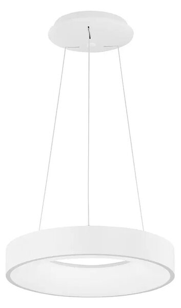 LED lustr Rando Thin 38 3000K bílé – Bílá