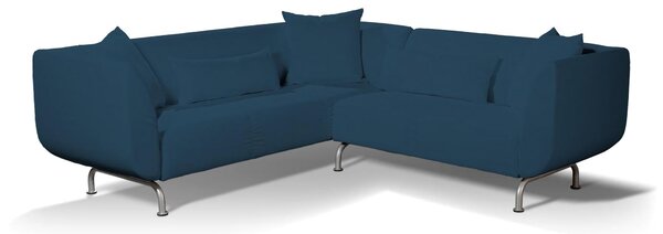 Potah na pohovku Stromstad 3+2 rohová barva tmavě modrá