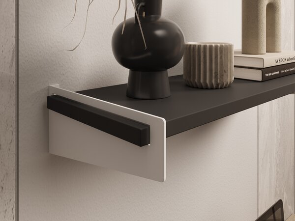 ADRK Furniture Pólka Ovo SH-OVO-WB
