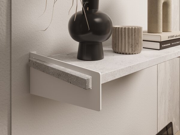 ADRK Furniture Pólka Ovo SH-OVO-WBE