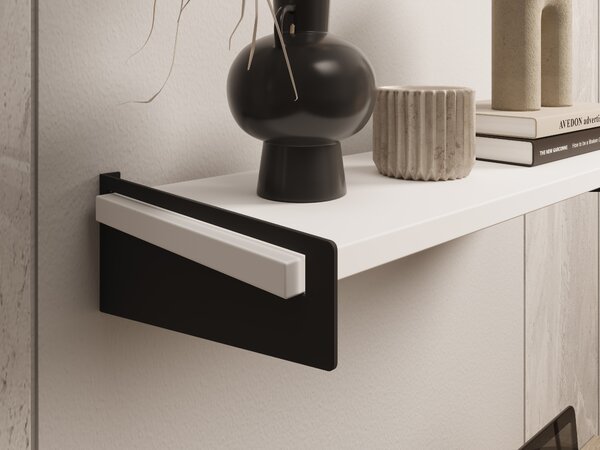 ADRK Furniture Pólka Ovo SH-OVO-BWM
