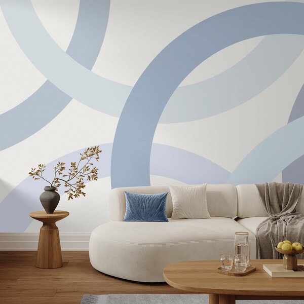 Fototapety Abstrakce s kruhy, Fototapety geometrie, w05709v1 : uwalls.cz