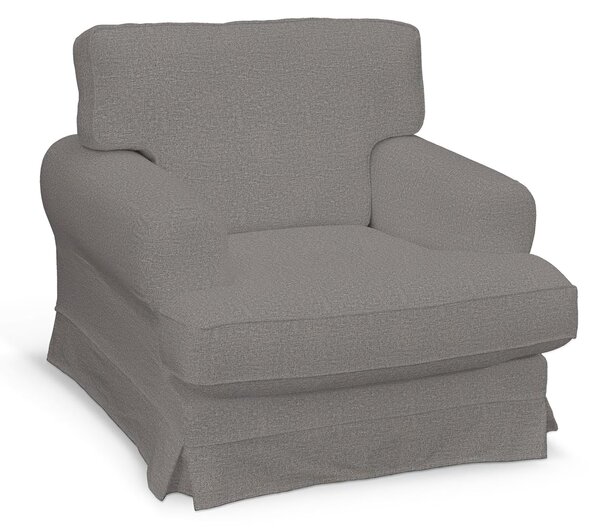 Potah na křeslo IKEA Ekeskog barva šedá látka pletený vzor