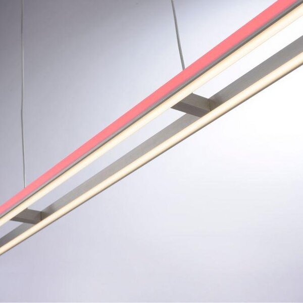 Paul Neuhaus Závěsné LED lineární svítidlo HELIX, 51W, d. 110 cm, RGB, CCT 2700-5000K