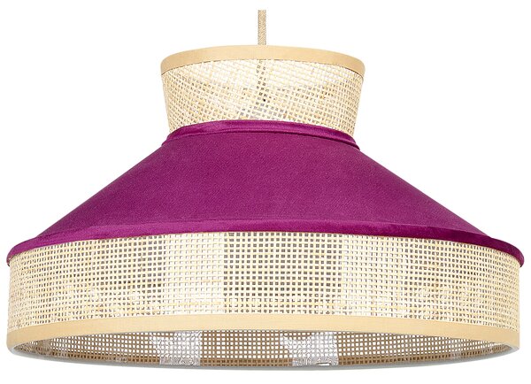 Závěsná lampa BATALI Ratan Fuchsiová
