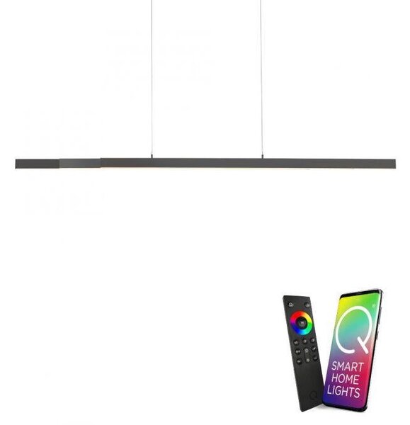 Paul Neuhaus Závěsné LED svítidlo Q-ARIAN, 55W, d. 179 cm, Smart Home, CCT 2700-5000K