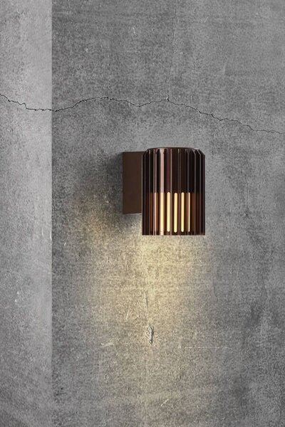 Nordlux Aludra venkovní nástěnné svítidlo 1x15 W hnědá 2118011261