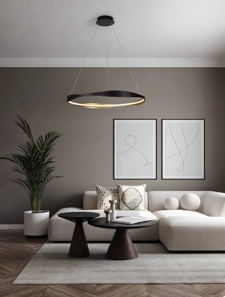 Designový lustr Platinum 80 – 80 x 80 x 12 cm