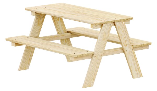 Dětský piknikový stůl lak
