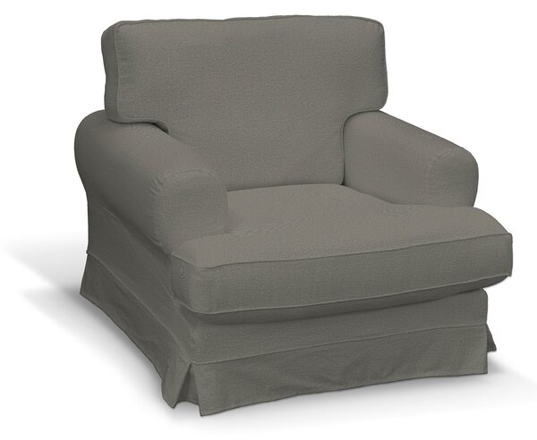 Potah na křeslo IKEA Ekeskog barva šedá látka pletený vzor