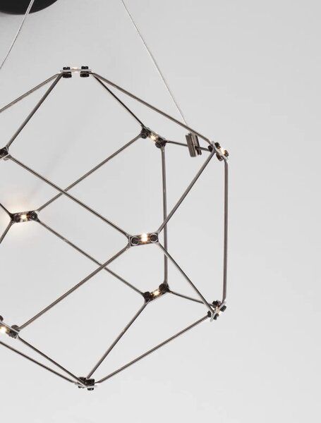 Designové nástěnné svítidlo Nebula černá