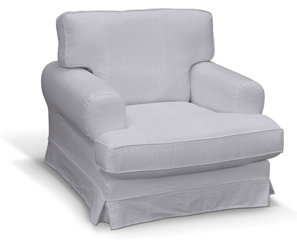 Potah na křeslo IKEA Ekeskog barva šedá látka pletený vzor