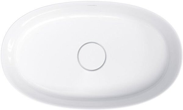 Omnires Neo M+ umyvadlo 60x36 cm oválné na pult bílá lesk NEOUNBP