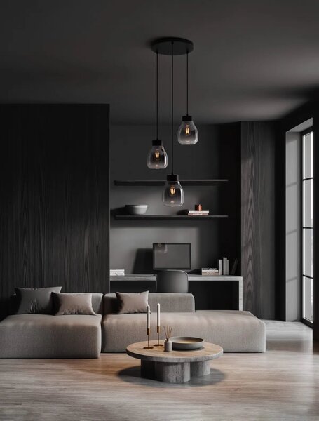 Designový lustr Blaku B