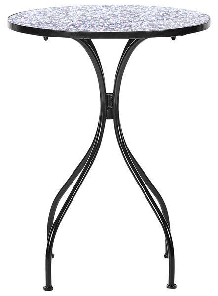Bistro stolek CAMPRENA 60 cm 60 cm Kov Černá