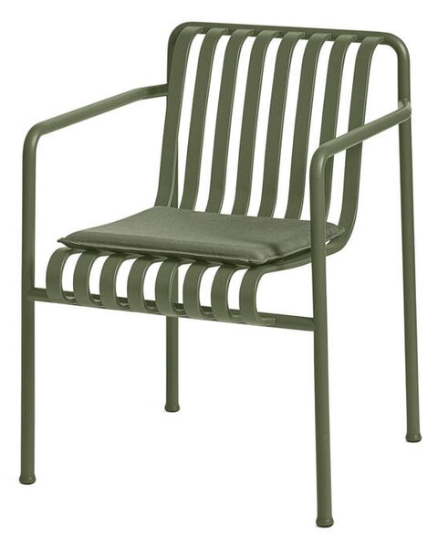 HAY Textilní podsedák Palissade Dining Armchair seat cushion, olive