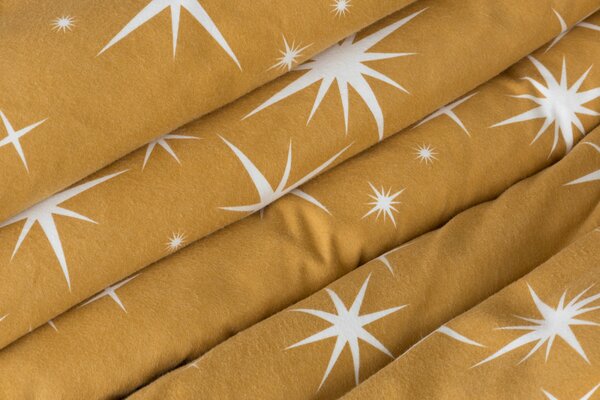 Povlečení Arietta Gold Flanel premium 1x 200/200, 2x 70/90