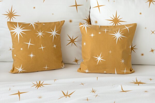 Povlečení Arietta Gold Flanel premium 1x 200/200, 2x 70/90