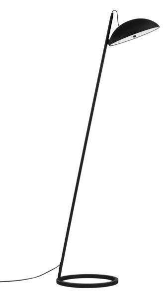 Designová stojací lampa Flute černá