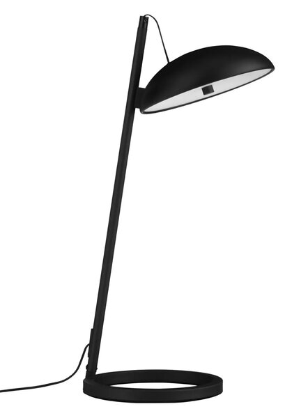 Designová stolní lampa Flute černá