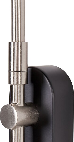 Nástěnná lampa SISSA Černá Kov Nastavitelná