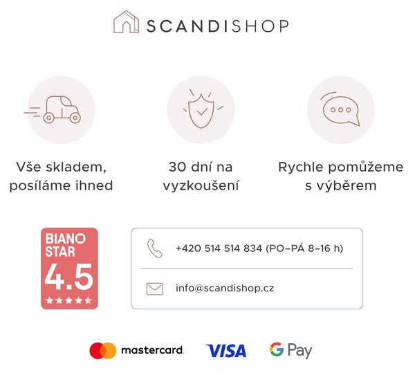 Černé závěsné křeslo KOKON bez stojanu, béžový polštář se vzorem