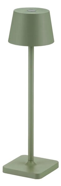Venkovní stolní lampa Deck zelená