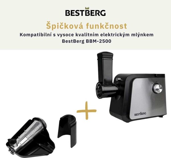 Lis na rajčata BestBerg BBM-2500TJ příslušenství pro mlýnek BBM-2500