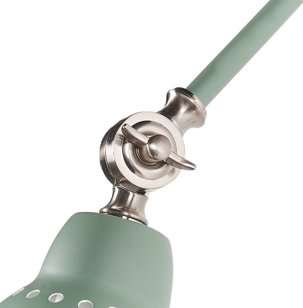 Nástěnná lampa MISSISSIPPI Nastavitelná Kov Světle zelená