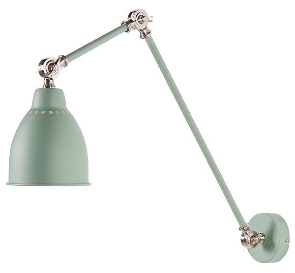Nástěnná lampa MISSISSIPPI Nastavitelná Kov Světle zelená