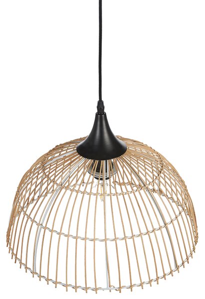 Závěsná lampa BARARIS Ratan Přírodní