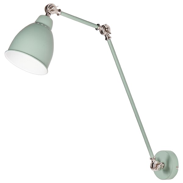 Nástěnná lampa MISSISSIPPI Nastavitelná Kov Světle zelená