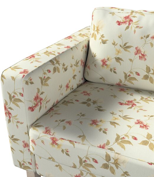 Potah na pohovku IKEA Karlstad 3-místná, nerozkládací, krátký barva vícebarevná látka vzorované