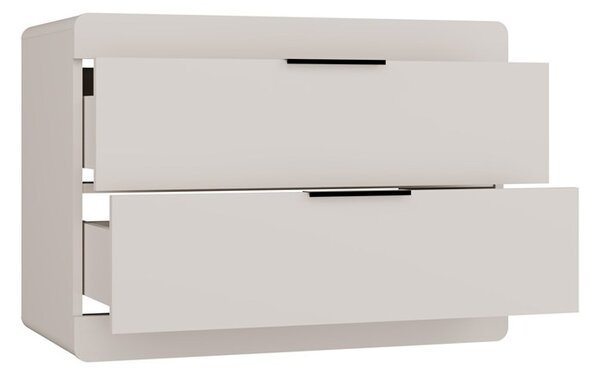 TP Living Závěsná skříňka pod umyvadlo Terra 2S 80 cm kašmírová