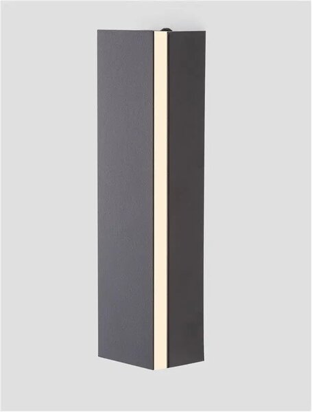 LED nástěnné svítidlo Colby 12W 5 černé