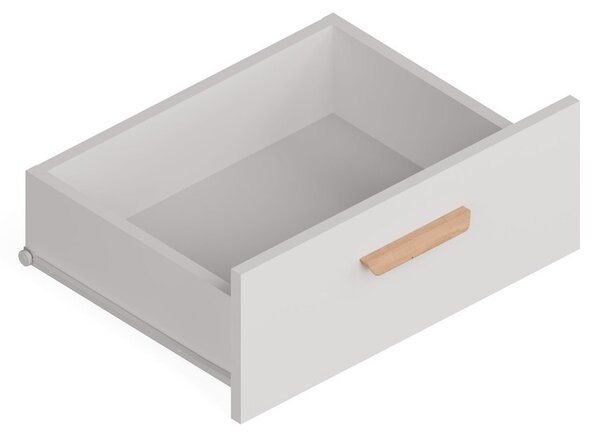 TP Living Komoda Olympo 2D3S 150 cm bílá/dub Artisan