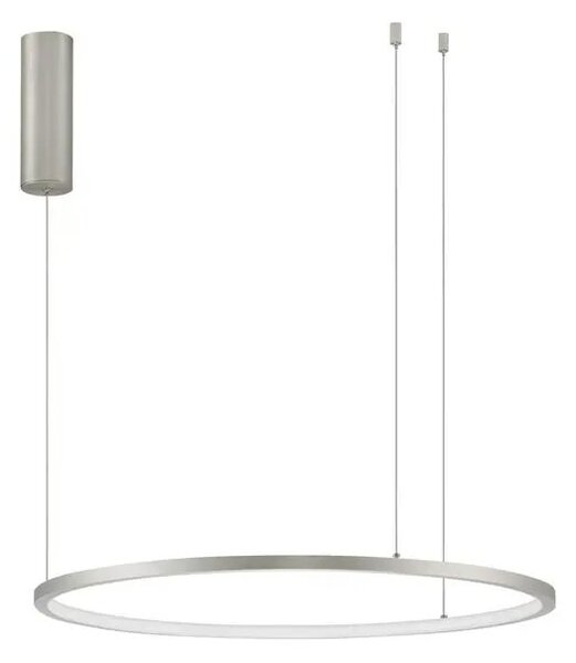 LED lustr Tarquin 60 Stříbrná – Šedá