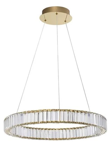 Křišťálový lustr Aurelia 40W 60 zlaté – Zlatá