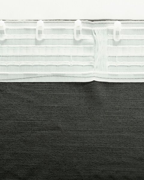 Hotový závěs BASIC s řasící páskou 140x300 cm grafitový 1 ks