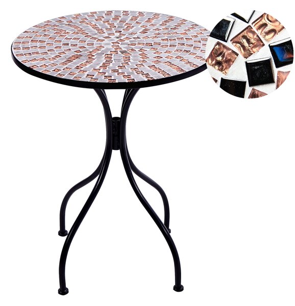Bistro stolek CARPINO 60 cm 60 cm Černá