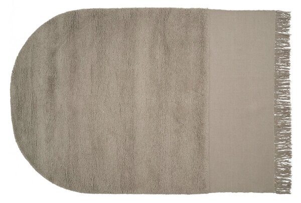 Linie Design Vlněný koberec Eternal Eye Chalk, béžový Rozměr: 140x200 cm
