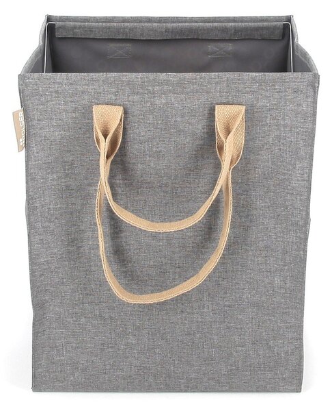 Šedý látkový koš na prádlo 53 l Laundry Hub Tweed – Rolser