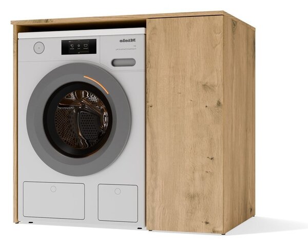 TP Living Koupelnová skříňka na pračku Pola 95 cm dub artisan
