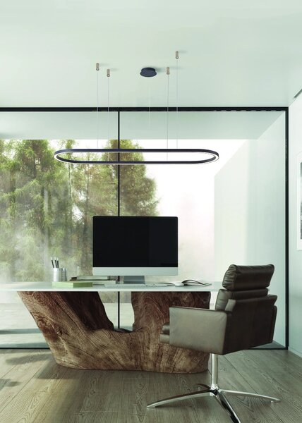 Designový lustr Elena 120 černá